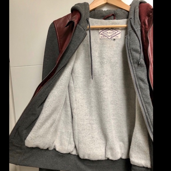 Faux Leather Jacket Unisex - Picture 3 of 5